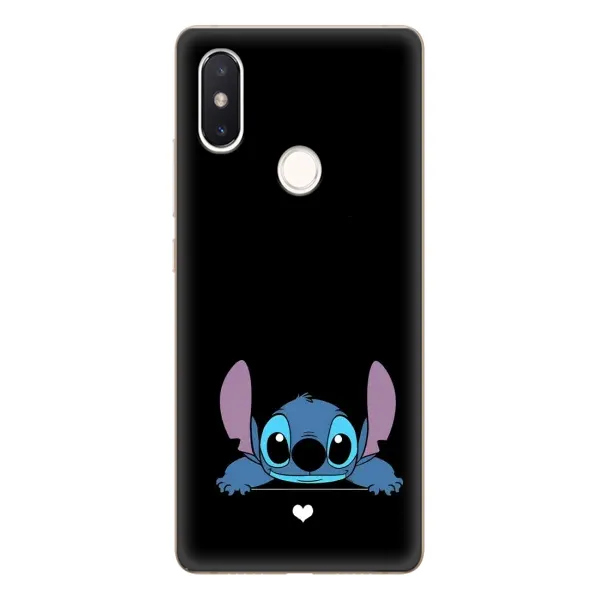 Чехол с принтом «Стич на черном» для Xiaomi Mi 8 SE Чехол с принтом «Стич на черном» для Xiaomi Mi 8 SE