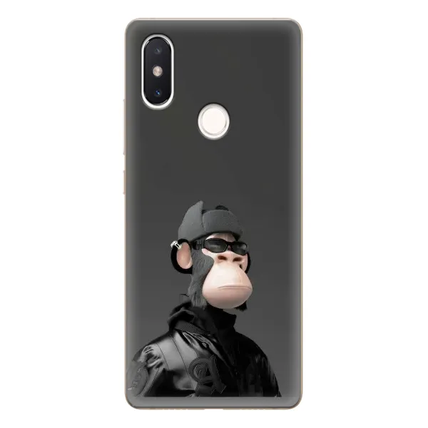 Чохол з принтом «стильна мавпа NFT» для Xiaomi Mi 8 SE