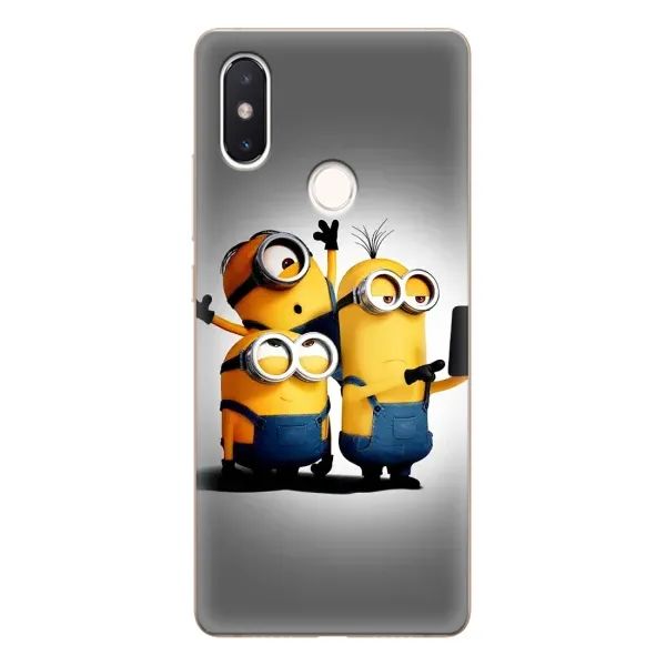 Чохол з принтом «Три посіпаки» для Xiaomi Mi 8 SE