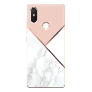 Мраморний чехол на Xiaomi Mi8 Special Edition (VPrint) (Тройний мрамор)