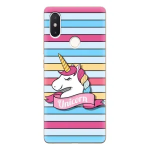Чохол для Сяомі Мі8 СЕ - (Єдинорожки - Новинки) (AlphaPrint) (Unicorn)