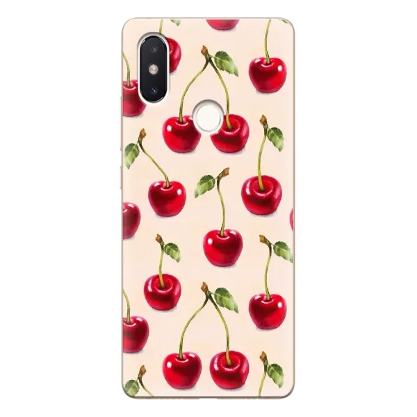 Чохол з принтом «Черешня» для Xiaomi Mi 8 SE Чохол з принтом «Черешня» для Xiaomi Mi 8 SE