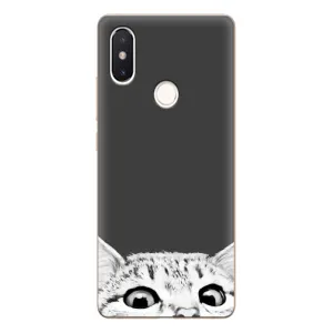 Чохол з принтом «Виглядає котик» для Xiaomi Mi 8 SE