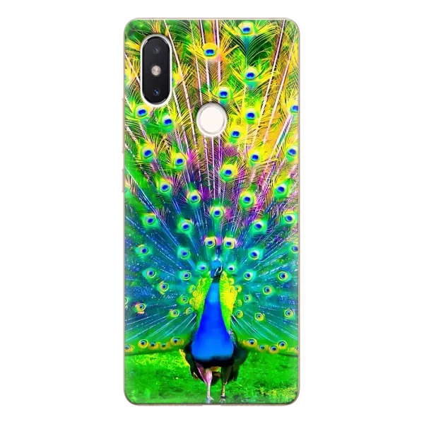 Чохол з принтом «Яскравий Павлин» для Xiaomi Mi 8 SE Чохол з принтом «Яскравий Павлин» для Xiaomi Mi 8 SE
