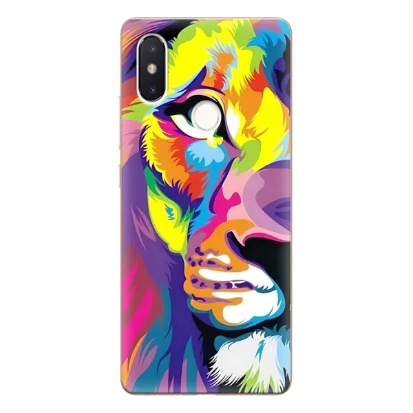 Чохол з принтом «Яскравий Лев» для Xiaomi Mi 8 SE