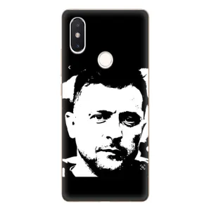 Чохол для Xiaomi Mi8 Special Edition (AlphaPrint - с принтом Зеленського) (Зеленский АРТ)