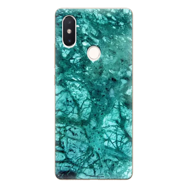 Чохол з принтом «Зелений мрамор» для Xiaomi Mi 8 SE