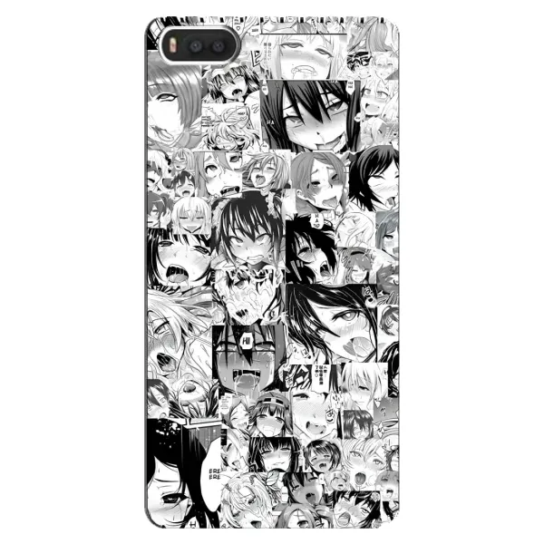 Чохол з принтом «Ahegao manga» для Xiaomi Mi8