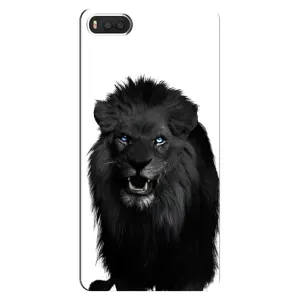 Чохли з картинкою животних Xiaomi Mi8 (Чорний ЛЕВ)