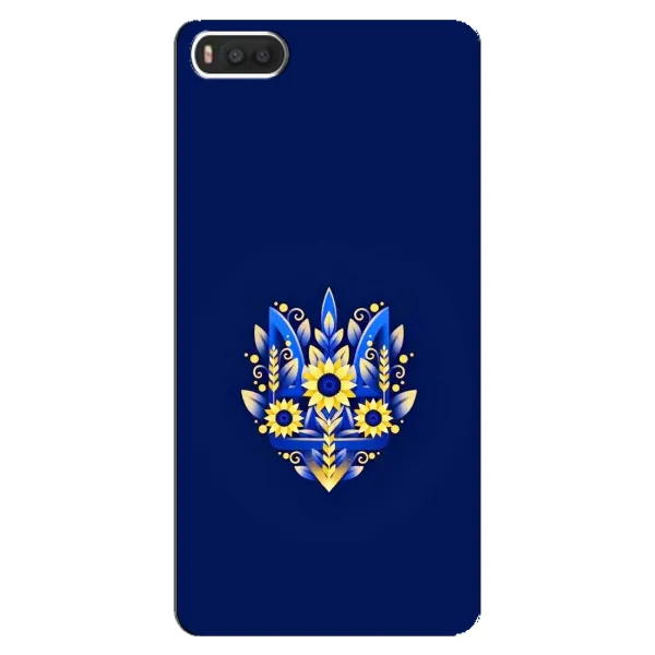 Чохол з принтом «Квітковий Герб» для Xiaomi Mi8