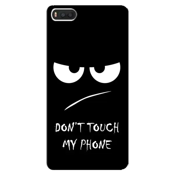Чохол з принтом «Dont Touch» для Xiaomi Mi8