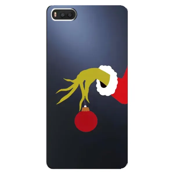 Чохол з принтом «Грінч з іграшкою» для Xiaomi Mi8