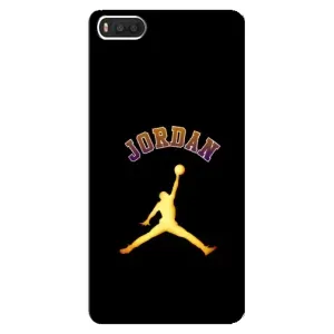Чехлы для Xiaomi Mi8 - с картинкой JORDAN (AlphaPrint) (Jordan Gold)