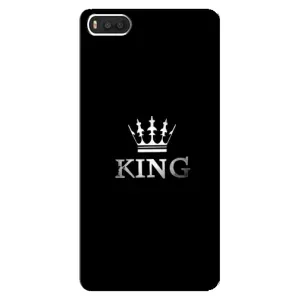 Чехол с Короной Ксяоми Ми 8 - (AlphaPrint) (KING)
