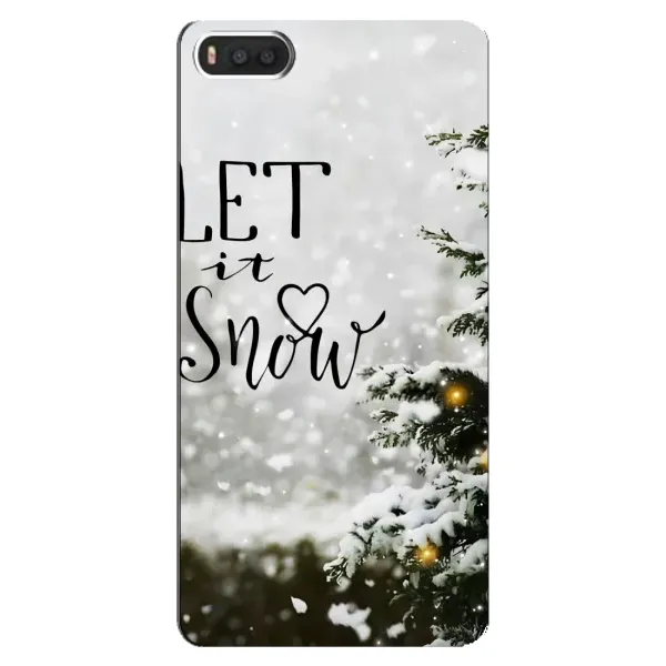 Чехол с принтом «Let it snow» для Xiaomi Mi8