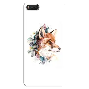 Чохли з картинкою Лисичка для Xiaomi Mi8 (VPrint) (Лиса в квітах)
