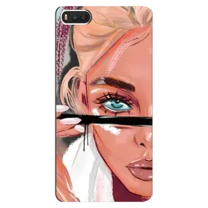 Чехол с печатью для Xiaomi Mi8 - (Мода) (AlphaPrint)