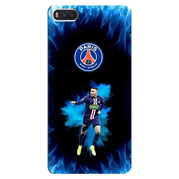 Чохол з принтом «Мбаппе у вогні» для Xiaomi Mi8