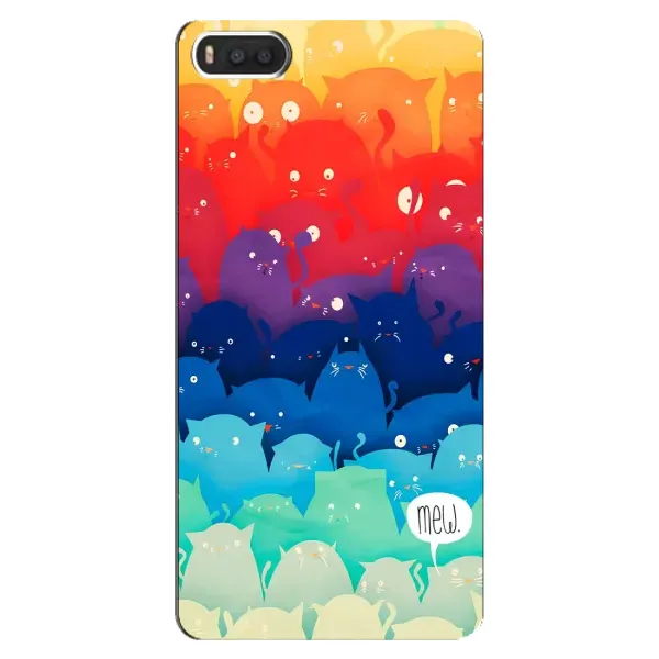 Чохол з принтом «Mew» для Xiaomi Mi8 Чохол з принтом «Mew» для Xiaomi Mi8