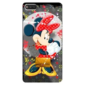 Чохол Disney Mouse Xiaomi Mi8 (PREMIUMPrint) (Minni з бантіком)