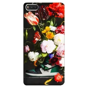 Бренднові Чохли для Xiaomi Mi8 - (PREMIUMPrint) (Nike цветы)