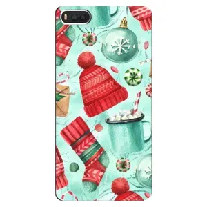 Новогодние Чехлы для Ксяоми Ми 8 (VPrint) (Одежда НГ)