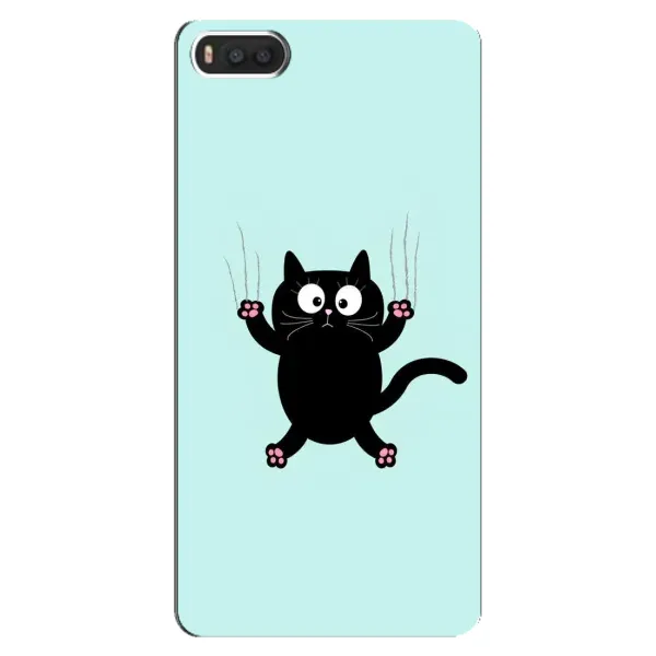 Чохол з принтом «Падаючий кіт» для Xiaomi Mi8