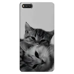 Чехол с рисунком кот на Xiaomi Mi8 (Пара котов)