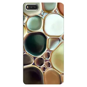 Мраморный чехол на Xiaomi Mi8 (VPrint) (Радужный Мрамор)