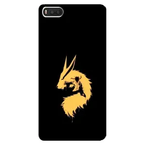 Naruto Anime Чохли для Сяомі Мі8 (AlphaPrint) (силует Курама Наруто)