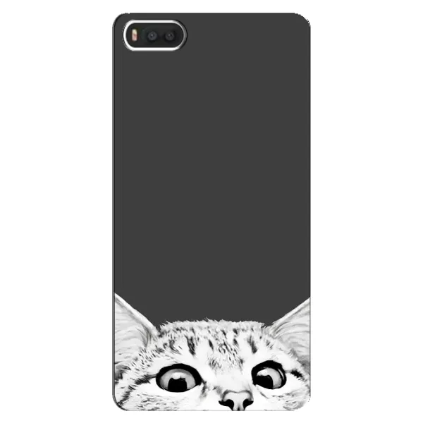 Чохол з принтом «Виглядає котик» для Xiaomi Mi8 Чохол з принтом «Виглядає котик» для Xiaomi Mi8