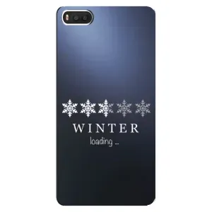 Зимні Чохли для Сяомі Мі8 - прозорий фон (Winter loading)