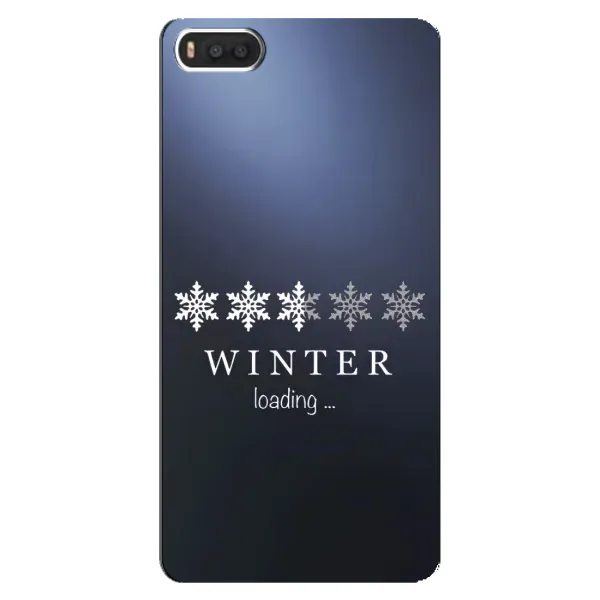 Чохол з принтом «Winter loading» для Xiaomi Mi8