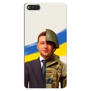 Чохол для Xiaomi Mi8 (AlphaPrint - с принтом Зеленського) (Зеленский солдат)