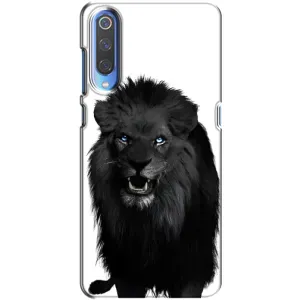 Чехлы с картинками животных Xiaomi Mi 9 (Черный ЛЕВ)