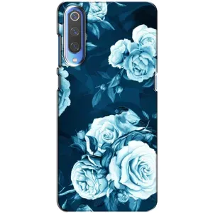 Чехлы (ART) Цветы на Xiaomi Mi 9 (VPrint) (Блактині бутони)
