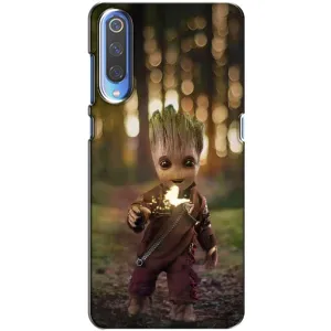 Чехол МАРВЕЛ для Ксяоми Ми 9 (AlphaPrint) (I am Groot)
