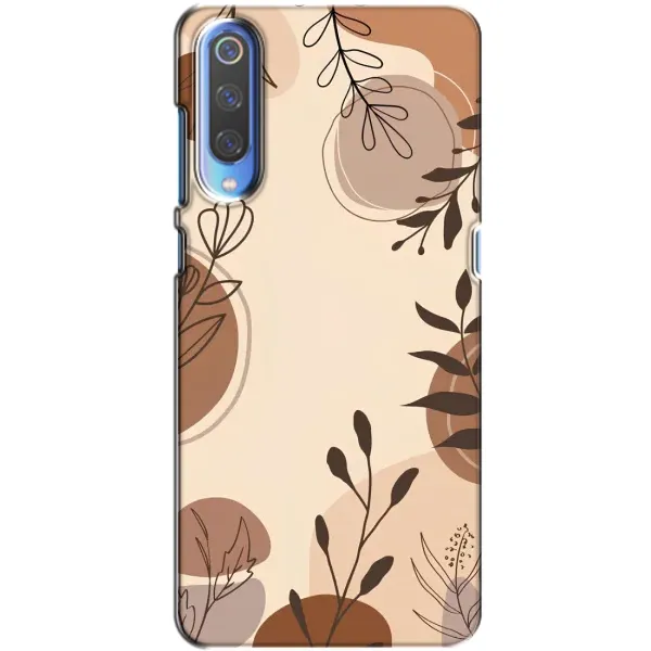 Чохол з принтом «Коричневі квіти» для Xiaomi Mi 9 Чохол з принтом «Коричневі квіти» для Xiaomi Mi 9