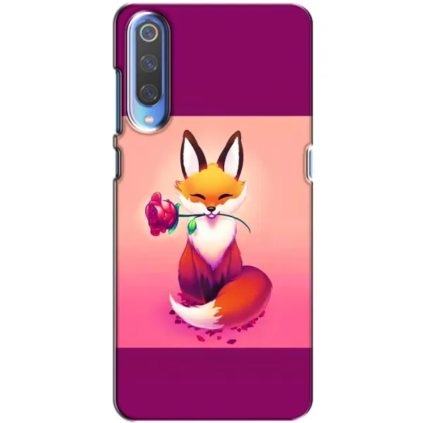 Чехол с принтом «Лисичка с розочкой» для Xiaomi Mi 9