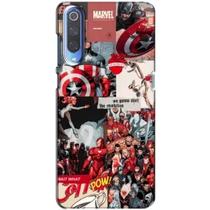 Чехол МАРВЕЛ для Ксяоми Ми 9 (AlphaPrint) (Марвел Комикс)