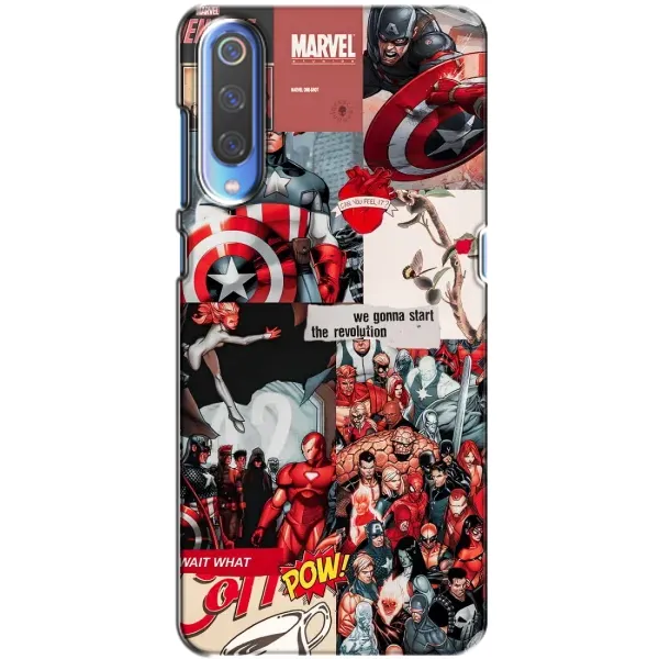 Чехол с принтом «Марвел Комикс» для Xiaomi Mi 9