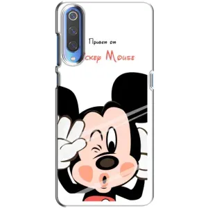 Эксклюзивный чехол для Xiaomi Mi 9 (AlphaPrint - Мультяшные) (Маус Микки)