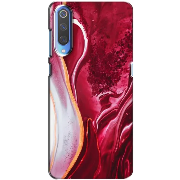 Чохол з принтом «Мрамор червоний» для Xiaomi Mi 9