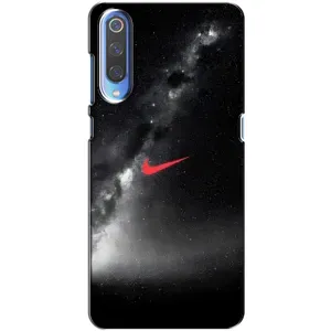 Чехол для Xiaomi Mi 9 - с принтом Найк (AlphaPrint) (Найк красный)