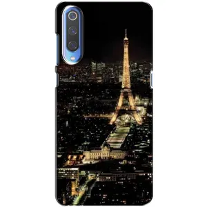 Чехол Эйфелева Башня для Xiaomi Mi 9 - (AlphaPrint) (Ночной Париж)