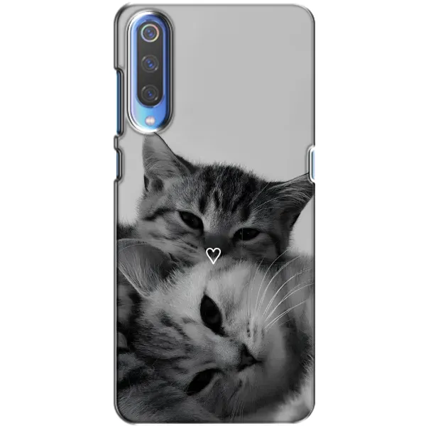 Чохол з принтом «Пара котів» для Xiaomi Mi 9