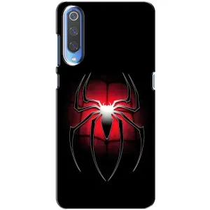 Чехол с человеком пауком для Xiaomi Mi 9 - (AlphaPrint) (Паук марвел)