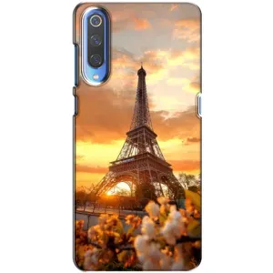 Чехол Эйфелева Башня для Xiaomi Mi 9 - (AlphaPrint) (Солнечная башня)