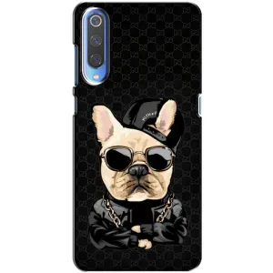 Чехлы с крутыми принтами для Xiaomi Mi 9 - (PREMIUMPrint) (Стильная собака)