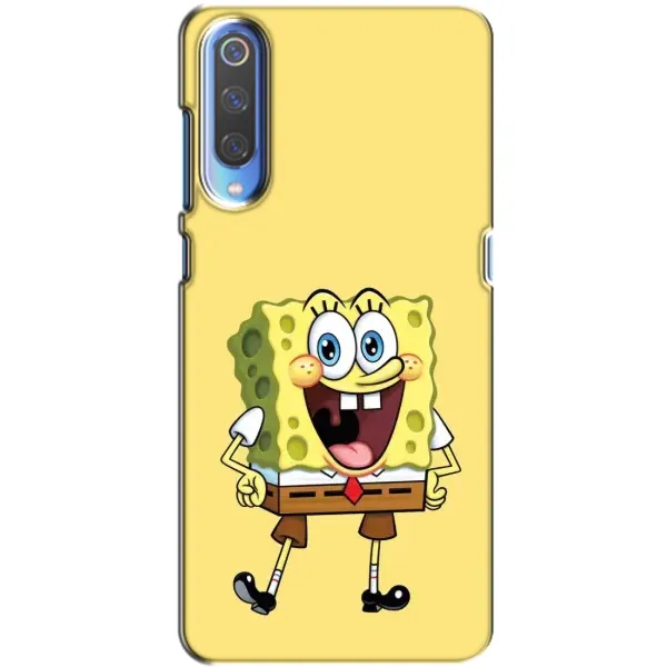 Чохол з принтом «Веселий Спанч Боб» для Xiaomi Mi 9 Чохол з принтом «Веселий Спанч Боб» для Xiaomi Mi 9